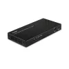 Lindy 38534 splitter HDMI 8K60 de 2 portas com áudio e redução de resolução, 2x HDMI, HDR, preto