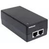 Intellinet Injetor Gigabit Ultra PoE+, 1 porta de 60 W, compatível com IEEE 802.3bt e IEEE 802.3at/af, caixa de plástico