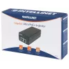 Intellinet Injetor Gigabit Ultra PoE+, 1 porta de 60 W, compatível com IEEE 802.3bt e IEEE 802.3at/af, caixa de plástico