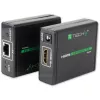 Transmissor e recetor AV TECHLY IDATA EXT-E70 — extensão HDMI através de cabo Cat6/6a/7, Full HD 1920x1080, 60 m, 10,2 Gbit/s, HDCP, preto