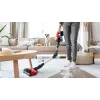 Bosch BBS711ANM Aspirador vertical/escova elétrica bateria seco sem saco 0,3 L preto, vermelho, aço inoxidável