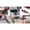 Bosch BBS711ANM Aspirador vertical/escova elétrica bateria seco sem saco 0,3 L preto, vermelho, aço inoxidável