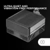 Mars Gaming MCPU-X4 Arrefecedor de ar para processador 12 cm preto 1 unid.