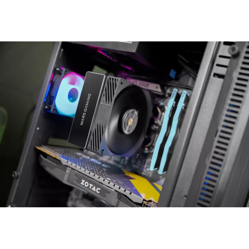 Mars Gaming MCPU-X4 Arrefecedor de ar para processador 12 cm preto 1 unid.
