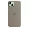 Apple Capa de silicone com MagSafe iPhone 15 Plus cor de barro