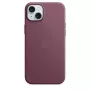 Capa Apple FineWoven com MagSafe iPhone 15 Plus amora