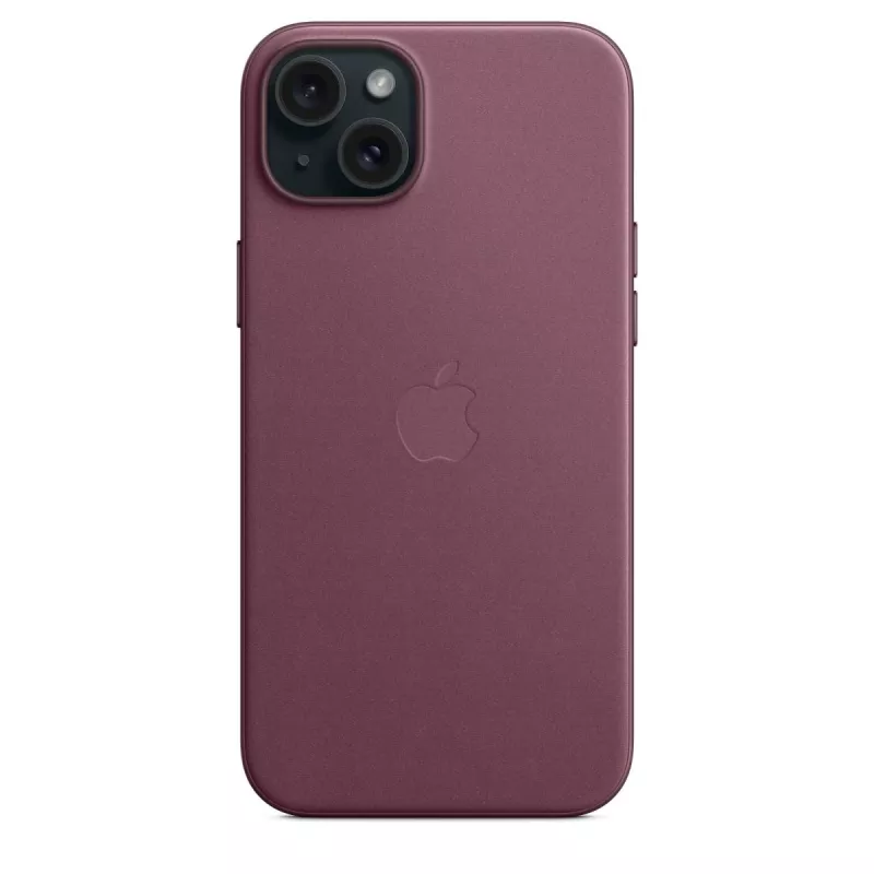Capa Apple FineWoven com MagSafe iPhone 15 Plus amora