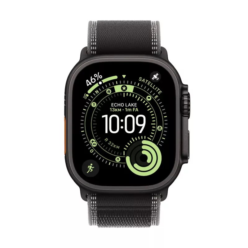 Smartwatch Apple Watch Ultra 3 GPS + Cellular 49mm caixa de titânio preta