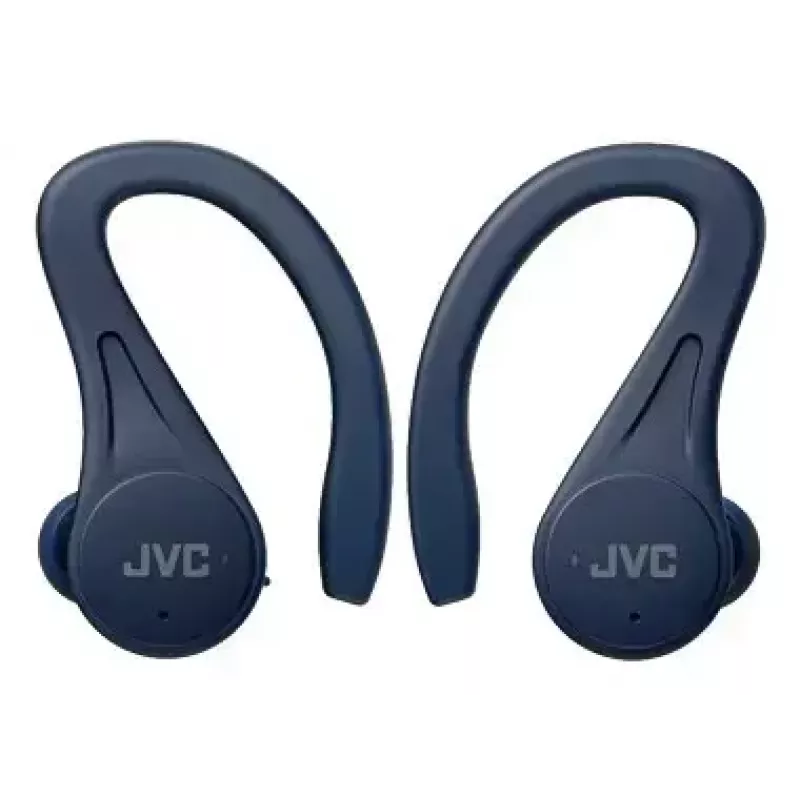 JVC HA-EC25T-A-U auriculares desportivos True Wireless intra-auriculares, IPX5, bateria de 7 h, azuis