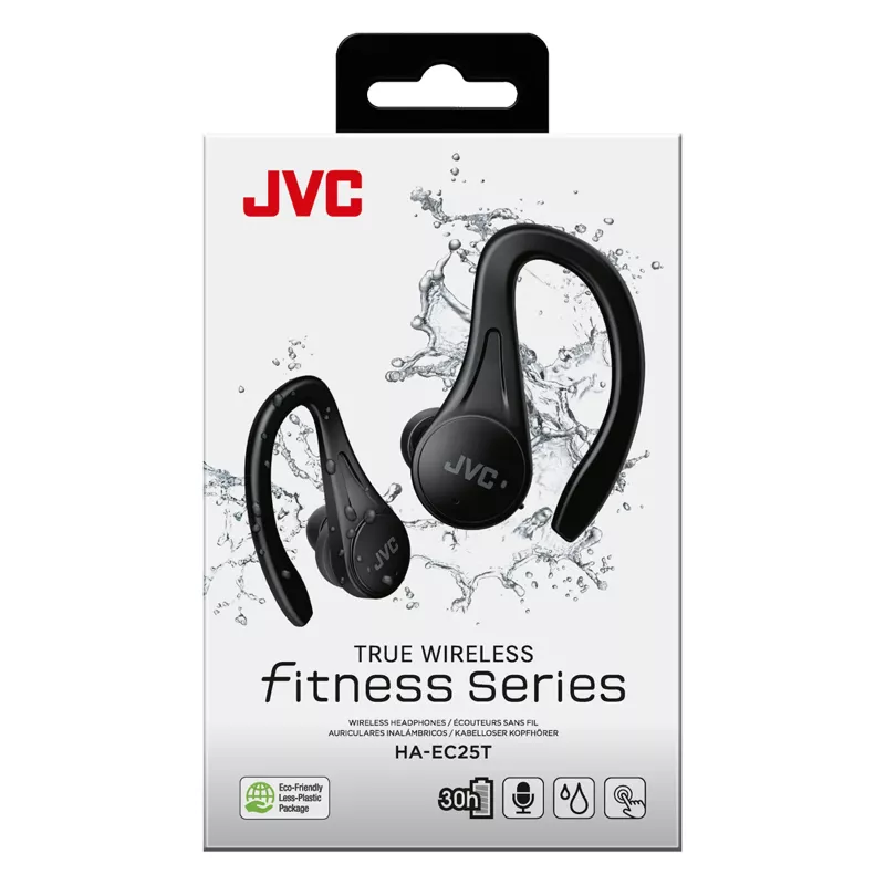 JVC Sports TWS preto