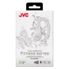 JVC HA-EC25T-W-U auriculares desportivos True Wireless intra-auriculares com microfone, Bluetooth, com gancho para a orelha, chamadas/música, brancos