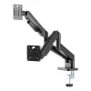 Braço duplo de monitor ajustável para montagem em secretária GEMBIRD 17-32 polegadas, preto