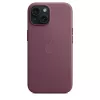 APPLE Capa FineWoven com MagSafe iPhone 15 Mulberry