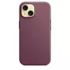 APPLE Capa FineWoven com MagSafe iPhone 15 Mulberry