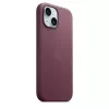 APPLE Capa FineWoven com MagSafe iPhone 15 Mulberry