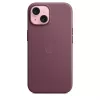 APPLE Capa FineWoven com MagSafe iPhone 15 Mulberry