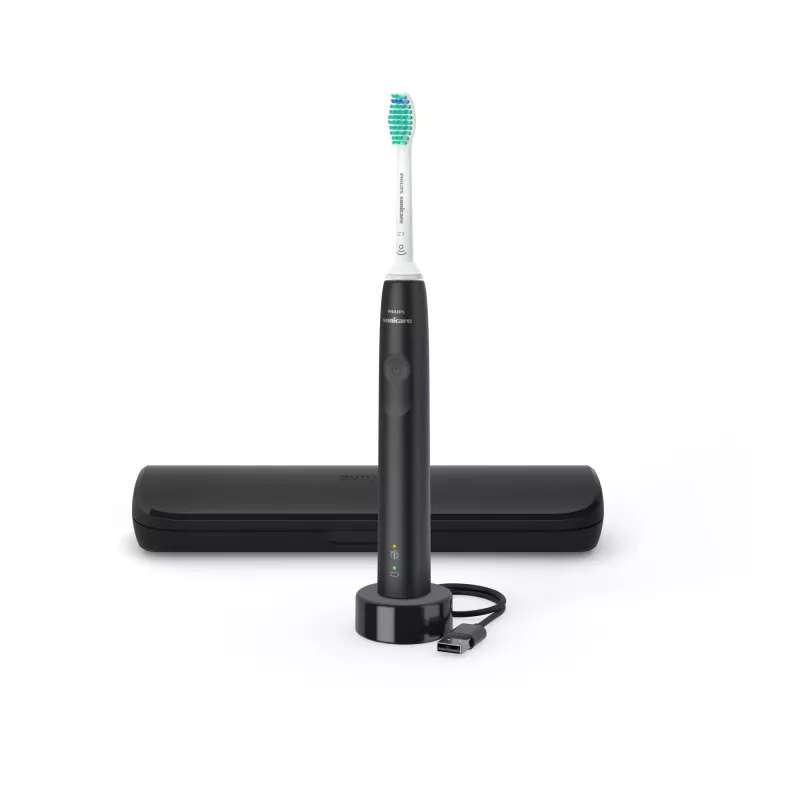 Philips Série 3100 HX3673/14 escova de dentes elétrica sónica com acessórios