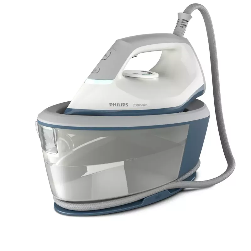 Gerador de vapor Philips PSG2000/20, 2400 W, 6 bar, depósito 1,4 l, 110 g/min vapor contínuo, 300 g/min golpe de vapor, base cerâmica