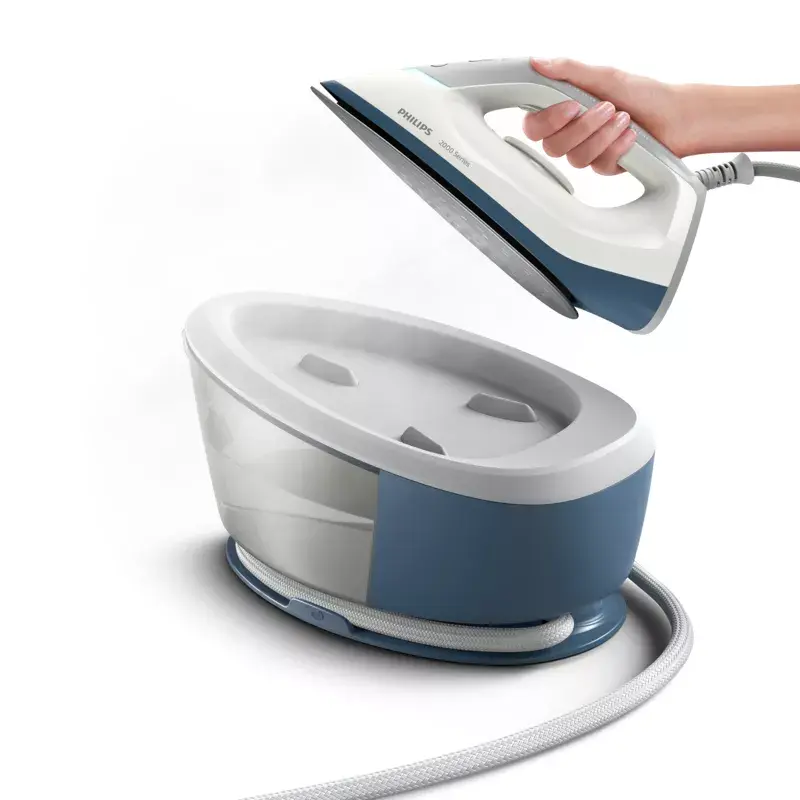 Gerador de vapor Philips PSG2000/20, 2400 W, 6 bar, depósito 1,4 l, 110 g/min vapor contínuo, 300 g/min golpe de vapor, base cerâmica