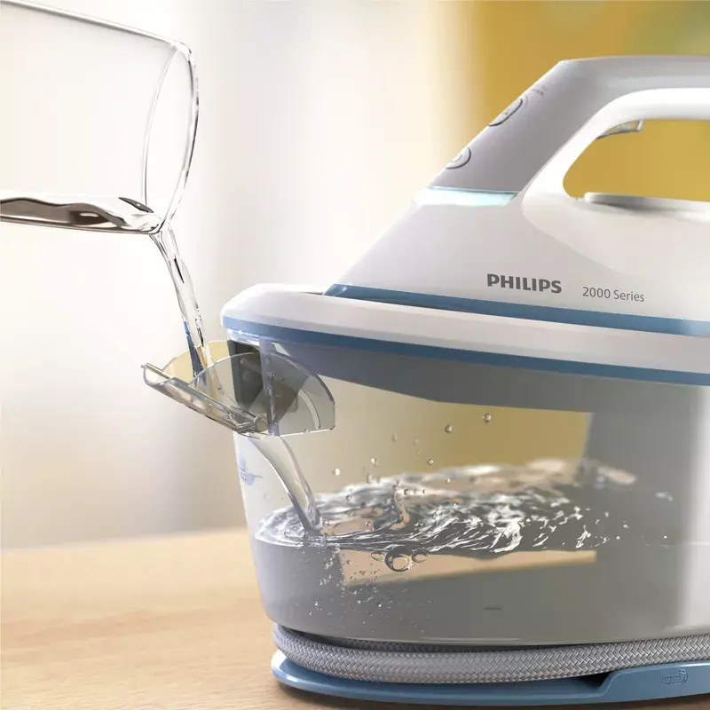 Gerador de vapor Philips PSG2000/20, 2400 W, 6 bar, depósito 1,4 l, 110 g/min vapor contínuo, 300 g/min golpe de vapor, base cerâmica