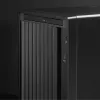 Caixa de PC CHIEFTEC BS-20B-OP Midi Tower, preto, microATX/Mini-ITX, 2x 3,5 polegadas, GPU máx. 27 cm, 1x baía 5,25 polegadas, USB-C