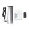 Caixa de PC CHIEFTEC BS-20B-OP Midi Tower, preto, microATX/Mini-ITX, 2x 3,5 polegadas, GPU máx. 27 cm, 1x baía 5,25 polegadas, USB-C