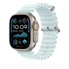 Extensão de pulseira Ocean APPLE 49mm Ice azul - acabamento titânio natural