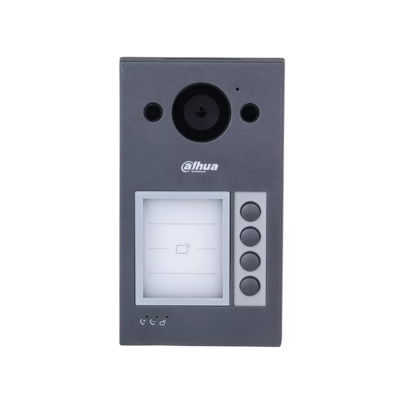 Videoporteiro DAHUA VTO3311Q-WP 2 MP, H.264/H.265, IP65, IK08, Fast Ethernet, 720p/1080p CMOS, LED IR