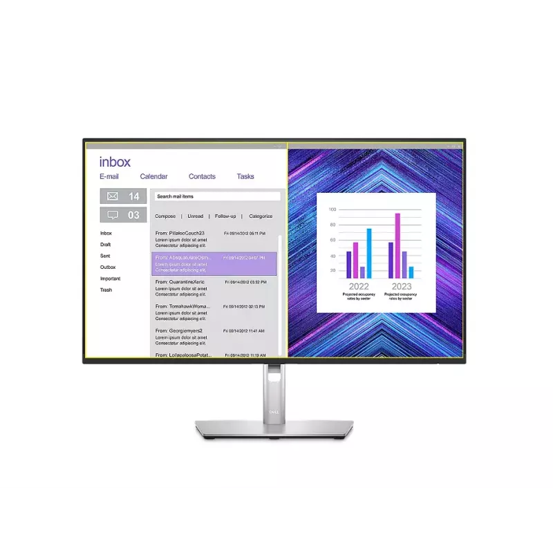 Monitor DELL P2723D 27 polegadas Quad HD LCD 2560 x 1440