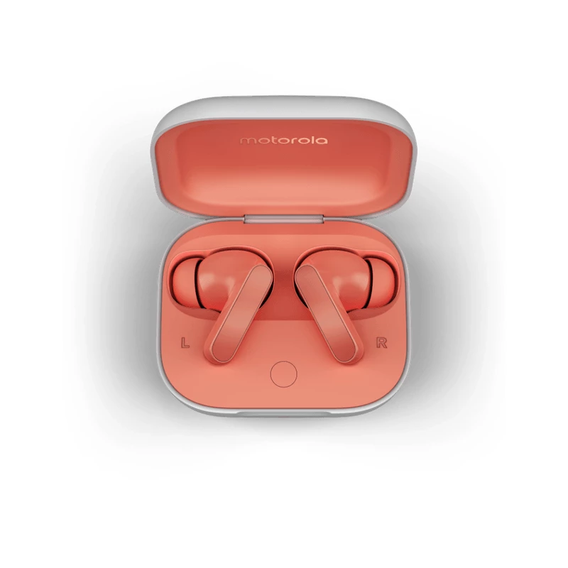 Motorola Moto Buds auriculares sem fios intra-auriculares, Bluetooth, coral