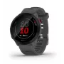 Smartwatch GARMIN Forerunner 55, caixa redonda de 42 mm, cinzento, bracelete de silicone, GPS/GLONASS/Galileo, resistência à água 5 ATM