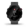 Smartwatch GARMIN Forerunner 55, caixa redonda de 42 mm, cinzento, bracelete de silicone, GPS/GLONASS/Galileo, resistência à água 5 ATM
