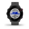 Smartwatch GARMIN Forerunner 55, caixa redonda de 42 mm, cinzento, bracelete de silicone, GPS/GLONASS/Galileo, resistência à água 5 ATM
