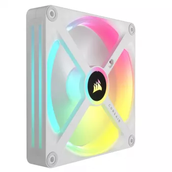CORSAIR Qx RGB Series Icue Link Qx140 RGB branco 140 mm kit de expansão de ventoinha RGB com ligação magnética