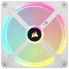 CORSAIR Qx RGB Series Icue Link Qx140 RGB branco 140 mm kit de expansão de ventoinha RGB com ligação magnética