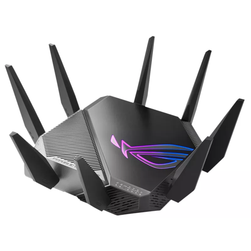 Router wireless ASUS GT-AXE11000 Gigabit Ethernet tri-band (2,4 GHz / 5 GHz / 6 GHz) preto
