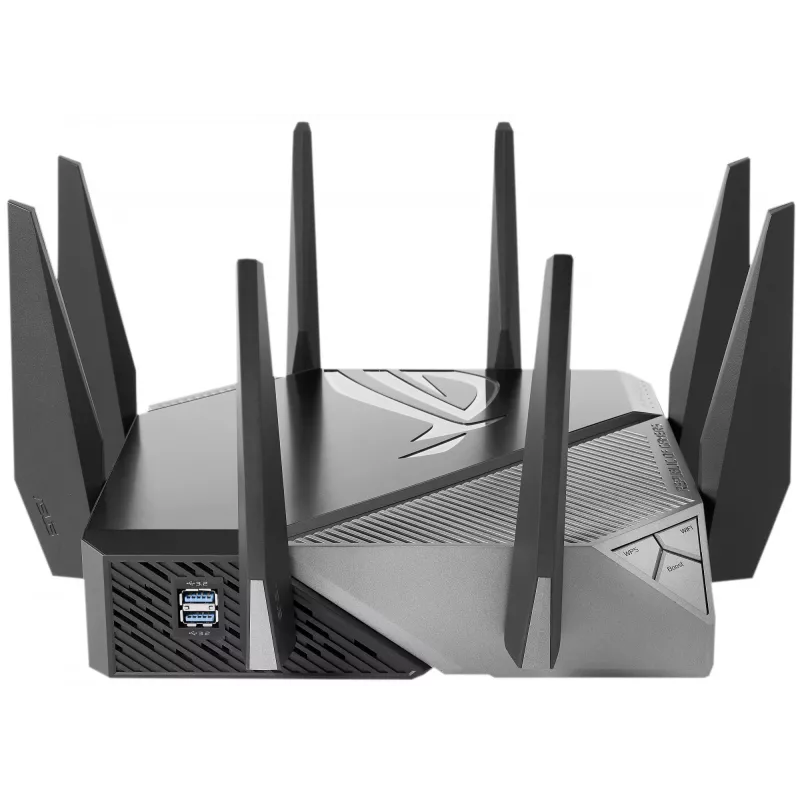 Router wireless ASUS GT-AXE11000 Gigabit Ethernet tri-band (2,4 GHz / 5 GHz / 6 GHz) preto