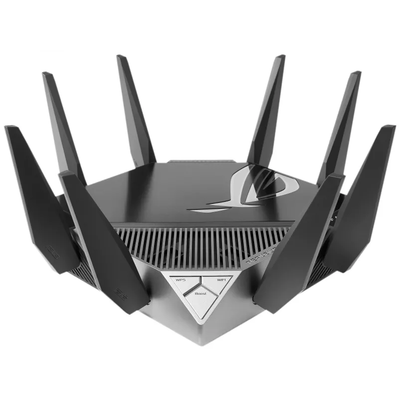 Router wireless ASUS GT-AXE11000 Gigabit Ethernet tri-band (2,4 GHz / 5 GHz / 6 GHz) preto