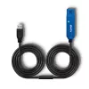 Extensão ativa USB 3.0 Lindy 8m Pro, 8 m, USB A, USB A, USB 3.2 Gen 1 (3.1 Gen 1), 5 Gbit/s, preto