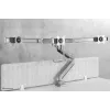 Braço para monitor Neomounts NM-D775DX3SILVER 17-27 polegadas - mola a gás - Topfix - bloqueio a 180°