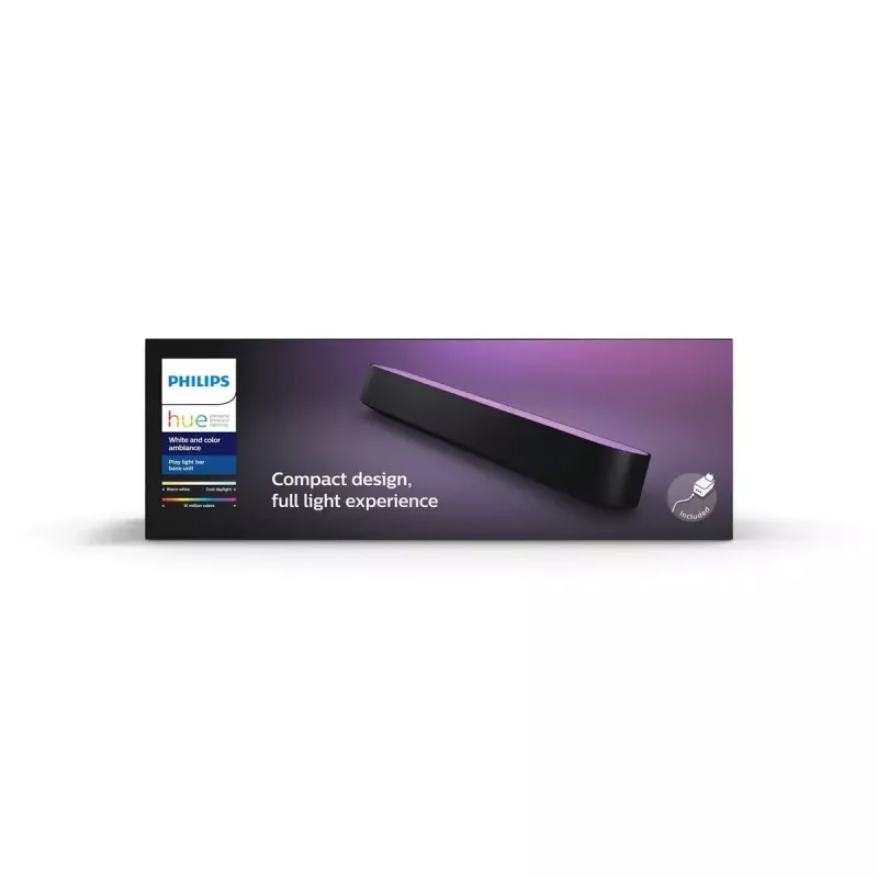 Philips Hue White and Colour Ambience Play Lightbar embalagem individual