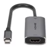 Conversor USB Type-C para HDMI 8K60 Lindy, 0,11 m, USB Type-C, HDMI, macho, fêmea, reto