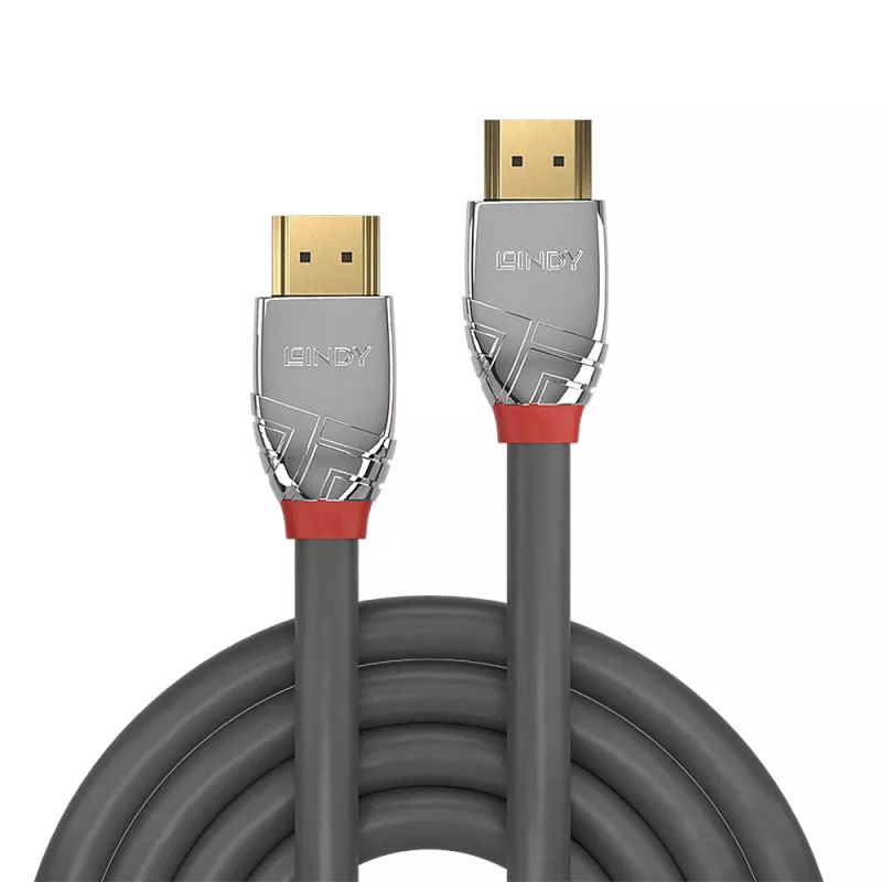 Cabo HDMI standard Lindy 7,5 m, Cromo Line