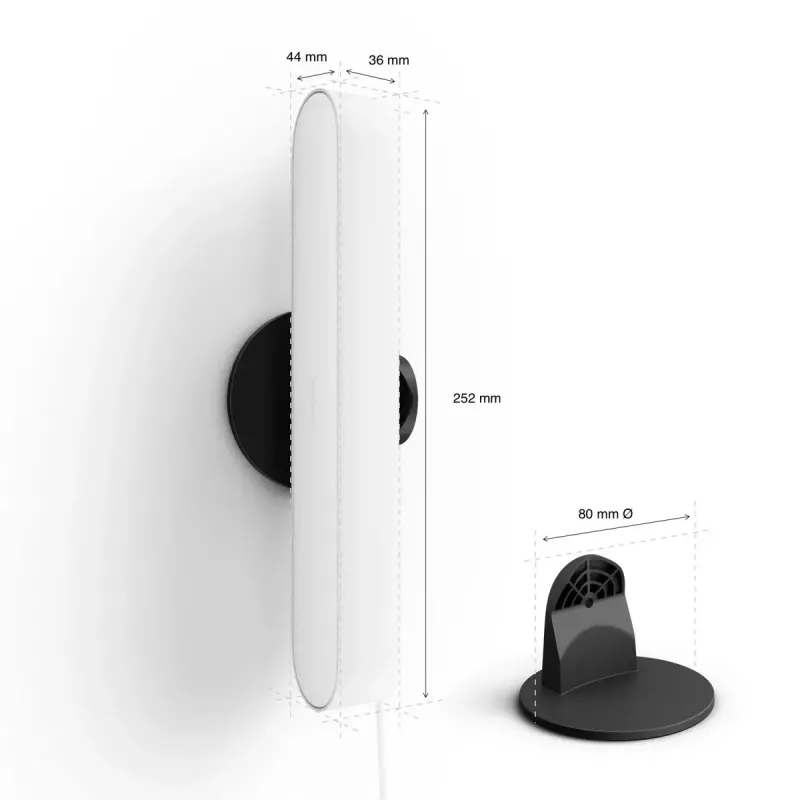 Lâmpada de mesa inteligente Philips Hue White and Colour Ambience Play Lightbar