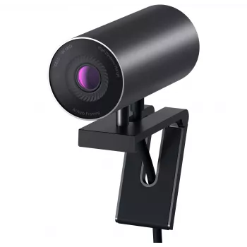 DELL UltraSharp Webcam, 8.3 MP, 3840 x 2160 píxeis, Full HD, 60 fps, 5x, USB