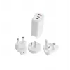 Carregador Acer GaN Tech 65W-19V universal interior AC branco USB Type-C