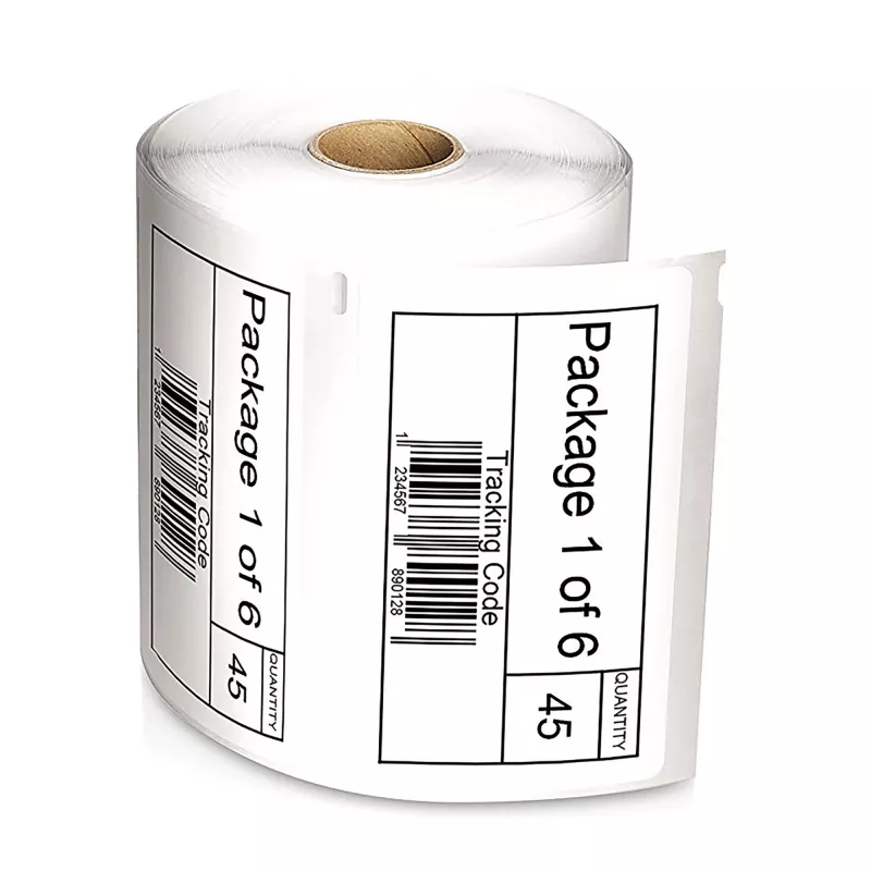 DYMO S0947420 LabelWriter etiquetas de envio grandes de alta capacidade, 59 x 102 mm, 2 rolos de 575 (1150 etiquetas), autoadesivas, brancas, para LabelWriter 4XL/5XL
