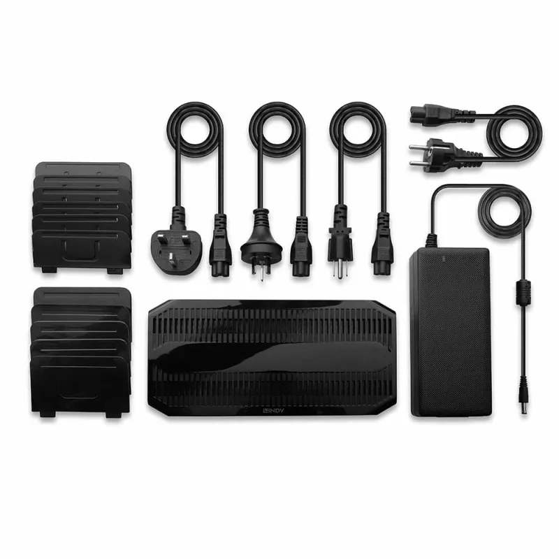 Estação de carregamento USB Lindy 120W 10 portas