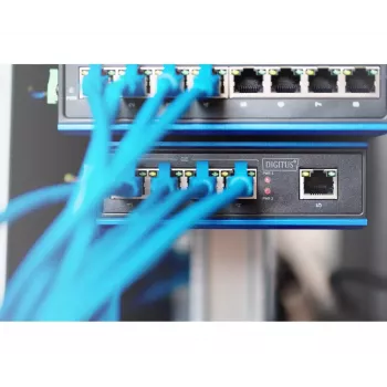 Switch de rede Digitus DN-651118 4 portas Gigabit não gerido