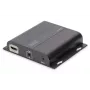Extensor HDMI DIGITUS 4K over IP, unidade recetora via cabo de rede (CAT 5/5e/6/7), 4K2K/30Hz, preto